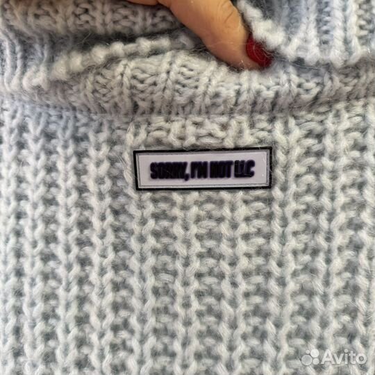 Свитер женский оверсайз sorry i'm not