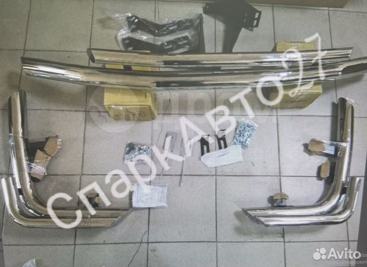 Дуги передняя + задняя на Ленд Крузер 200