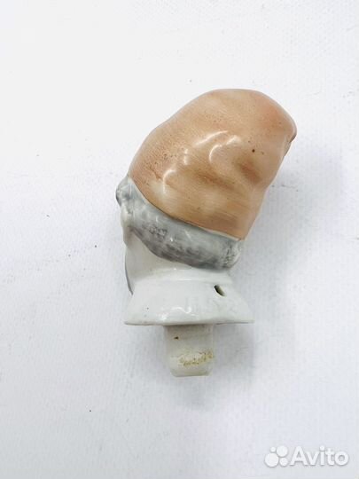 Пробка для бутылки Голова в шляпе Германия Фарфор