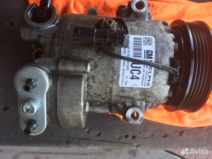 Компрессор кондиционера opel astra j