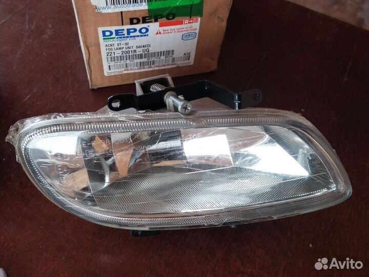Фара противотуманная правая depo-221-2001R-UQ