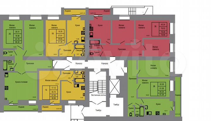 1-к. квартира, 37,4 м², 1/9 эт.