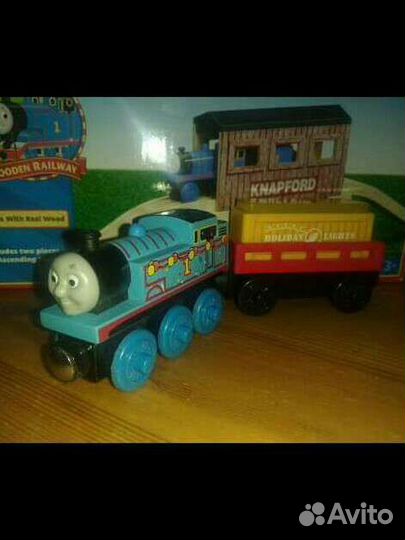 Томас & друзья Кран rocky & front CAR & back CAR