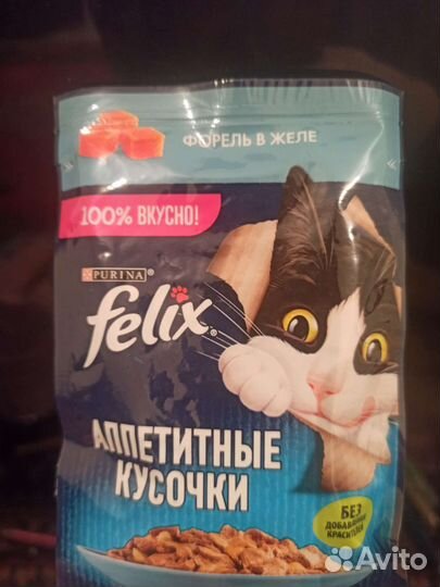 Корм для кошек феликс