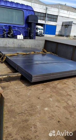 Лист горячекатаный с чечевичным рифл. 6х1500х6000