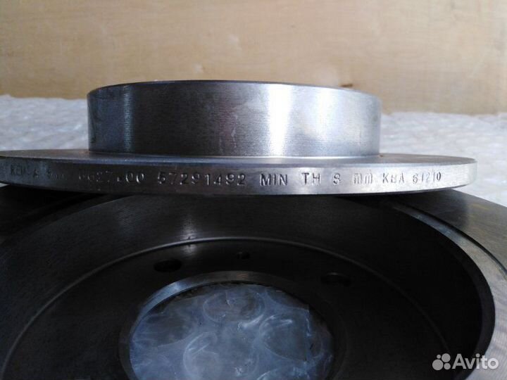 Диск тормозной задний Hyundai Elantra 2000-2010