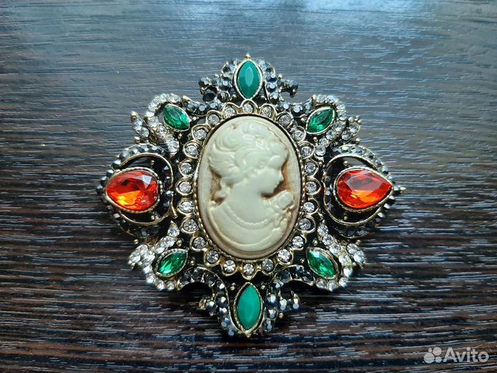 Красивые винтажные броши СССР