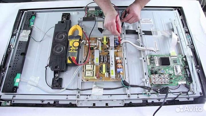 Ремонт телевизоров, плазменных панелей, LCD