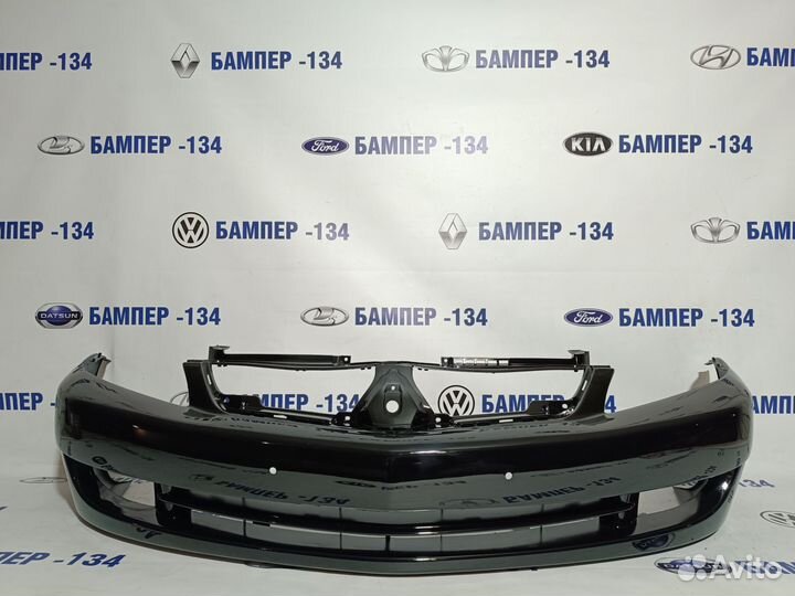 Бампер передний mitsubishi lancer 9 черный