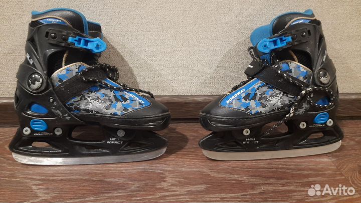 Коньки детские раздвижные 30 33