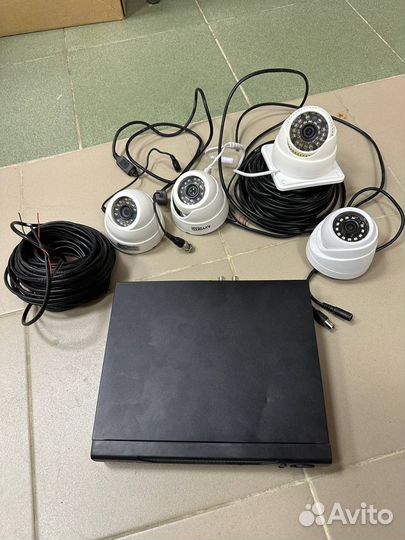 Комплект видеонаблюдения бу
