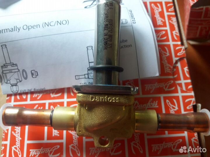 Соленоидный вентиль EVR 6 Danfoss