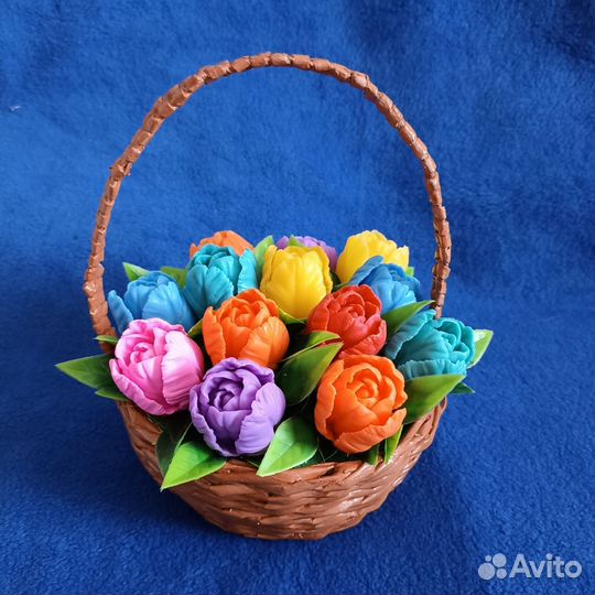 Мыльные букеты