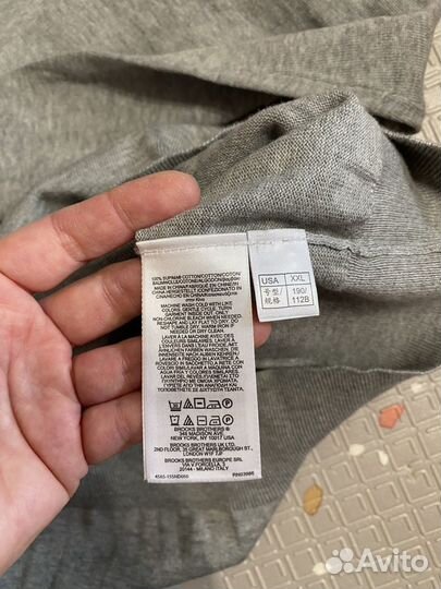 Джемпер мужской brooks brothers 2XL новый