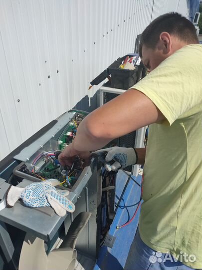 Монтаж кондиционеров, вентиляции