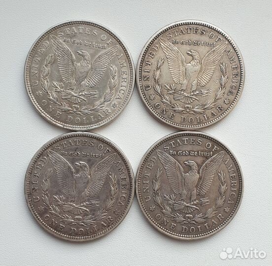 1 Доллар 1921 года Морган. Серебряные монеты