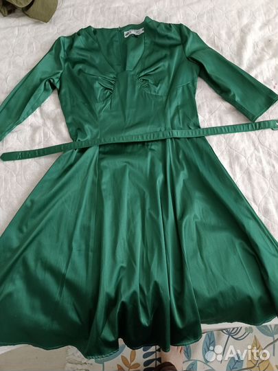 Винтажное ретро платье М