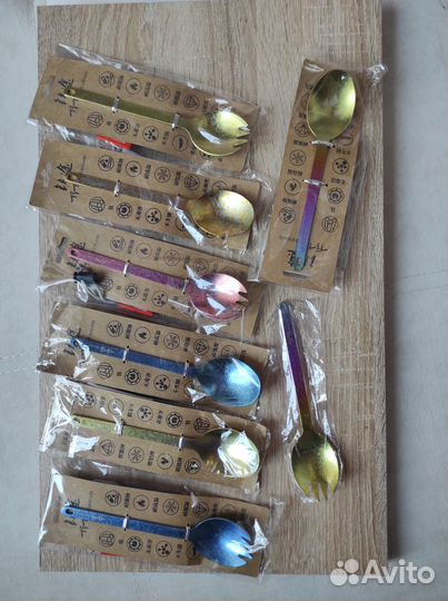 Титановая ложка походная