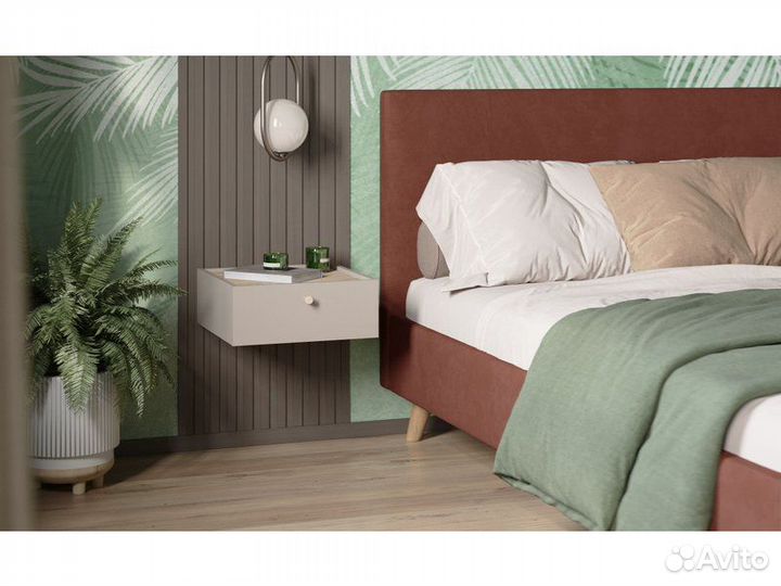 Тумба прикроватная Бриджфорд-2 Latte