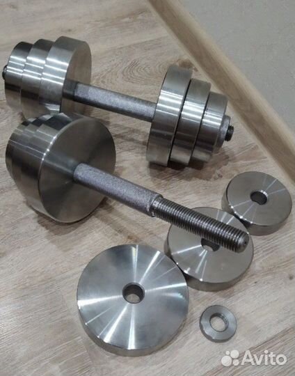 Гантели стальные