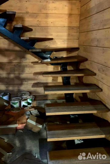 Облицовка бетонных лестниц