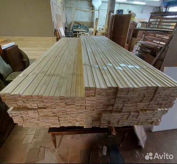 Рейка 18х40 с бортиком для подрамников