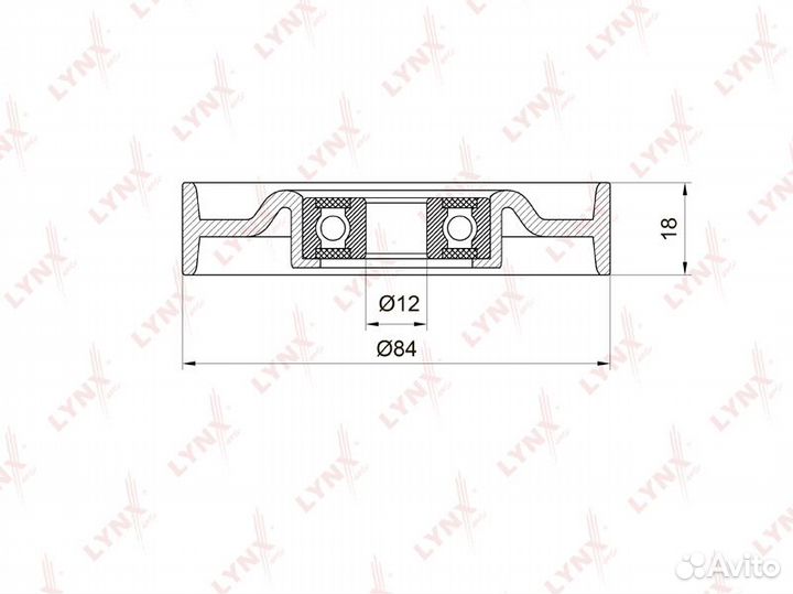 Ролик натяжной приводного ремня
