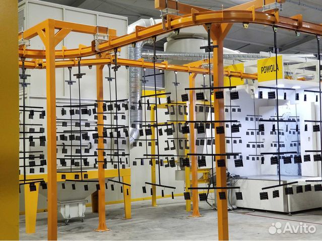 Автоматическая линия порошковой покраски