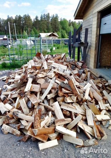 Дрова Береза в наличии в Выборге