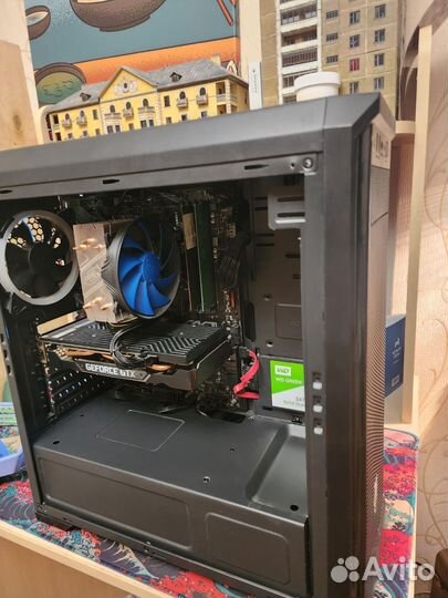 Игровой компьютер,i5 9400 +1660 super,16gb RAM