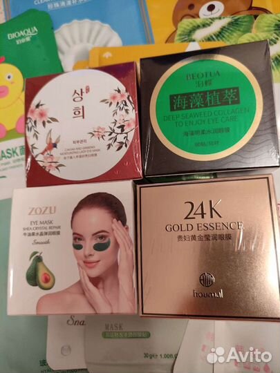 Маски, патчи, корейская косметика