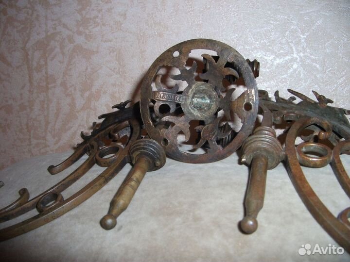 Настенный подсвечник немецкий,клеймо мастера DER M