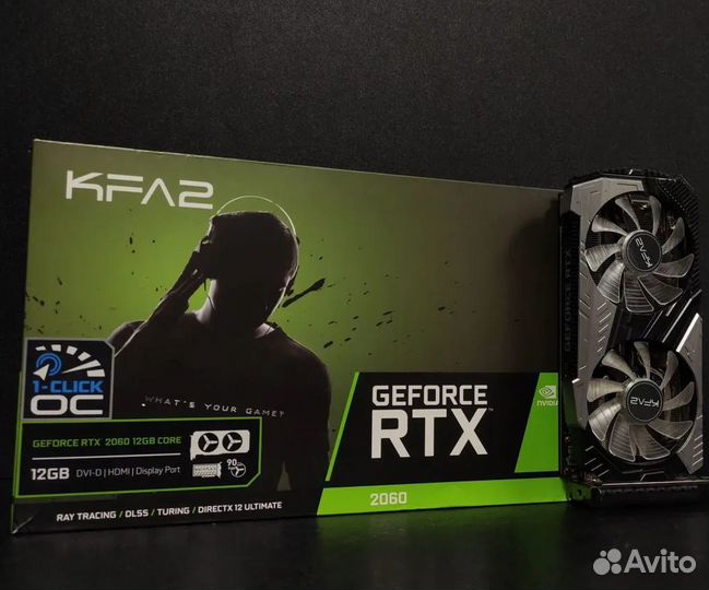KFA2 RTX 2060 1-Click OC 12gb