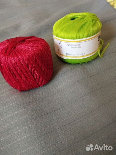 Нитки для вязания и вышивания ирис