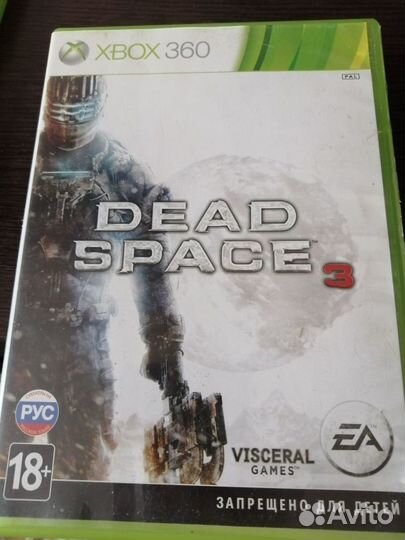 Игра Dead Space 3 + Advanture кинект xbox 360