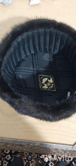 Норковая шапка мужская новая