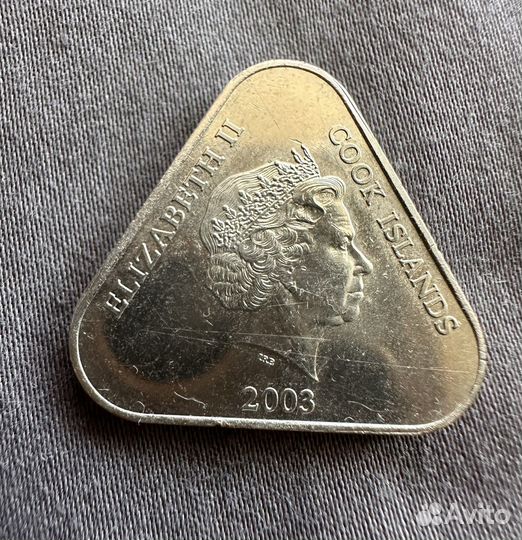 2 доллара Остров Кука 2003