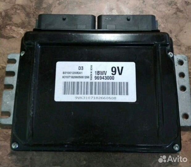 Эбу daewoo matiz (блок управления, мозги)