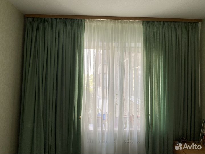 Шторы и тюль в комплекте