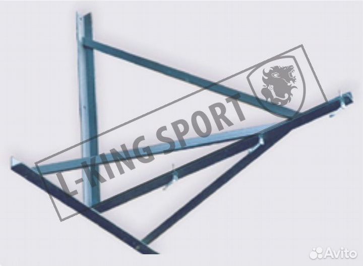 Консоль настенная для 3 канатов или шестов