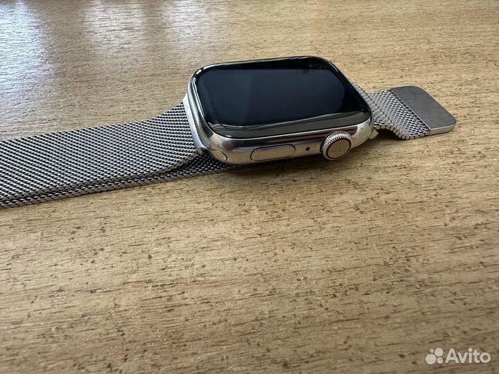 Часы apple watch 7 45 mm stainless steel