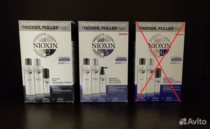 Средства для волос Nioxin