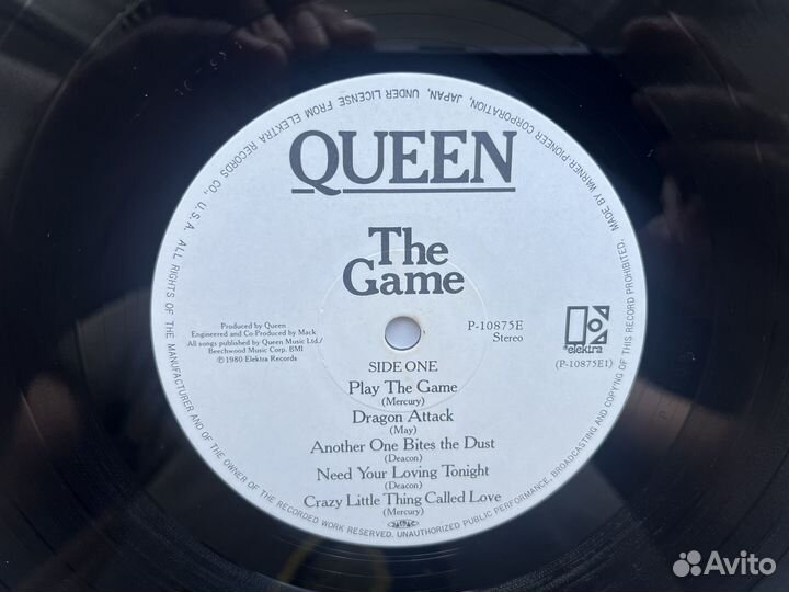 Queen – The Game LP / Mint Japan 1980г