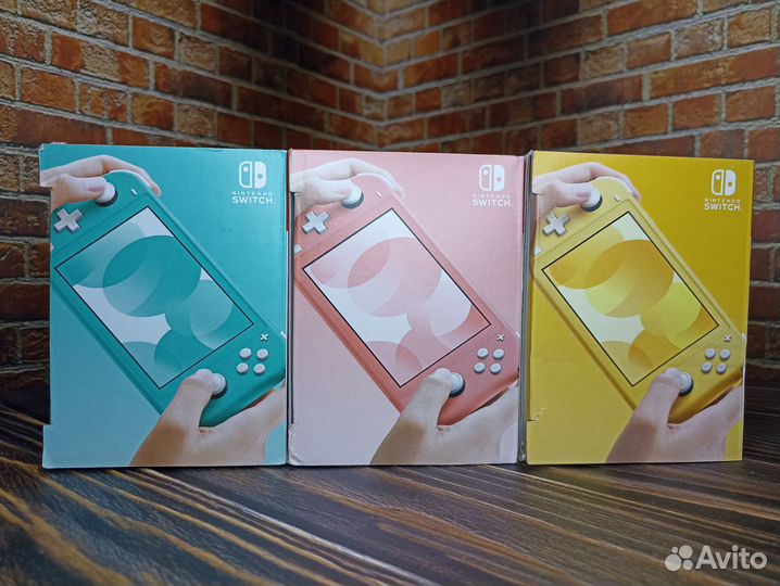 Nintendo Switch Lite Новая Жёлтая