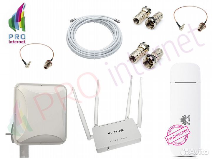 Интернет в Дом Дачу Роутер 4G Модем 100м2