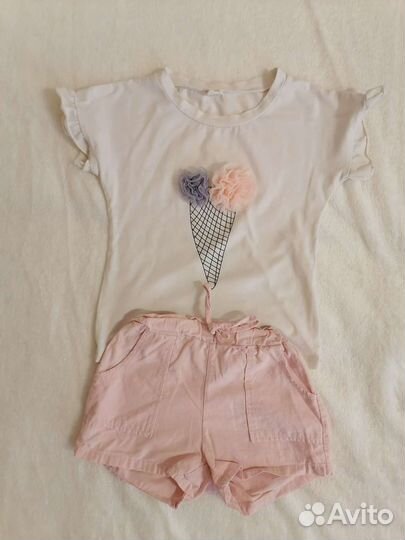 Вещи пакетом на девочку 3-4 года