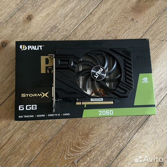Видеокарта rtx 2060 6gb stormX
