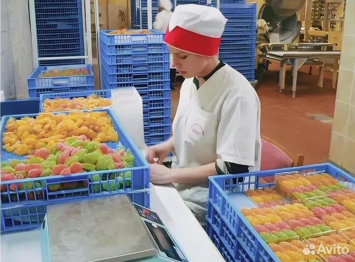 Упаковщик мармеладок - Москва Вахта 15/30/45