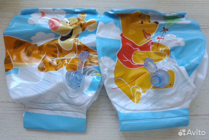 Нарукавники Intex с Винни-Пухом для 1-3 лет новые