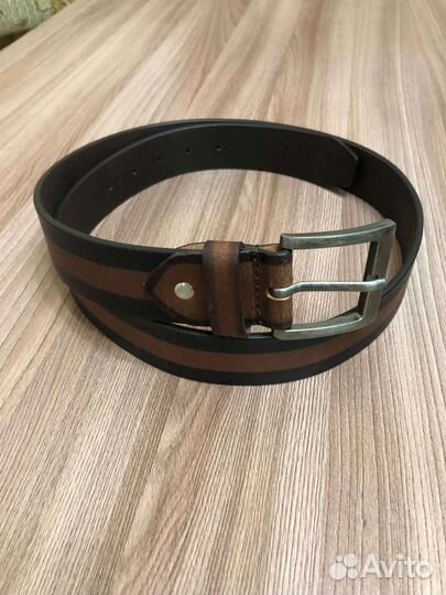 Мужской кожаный ремень